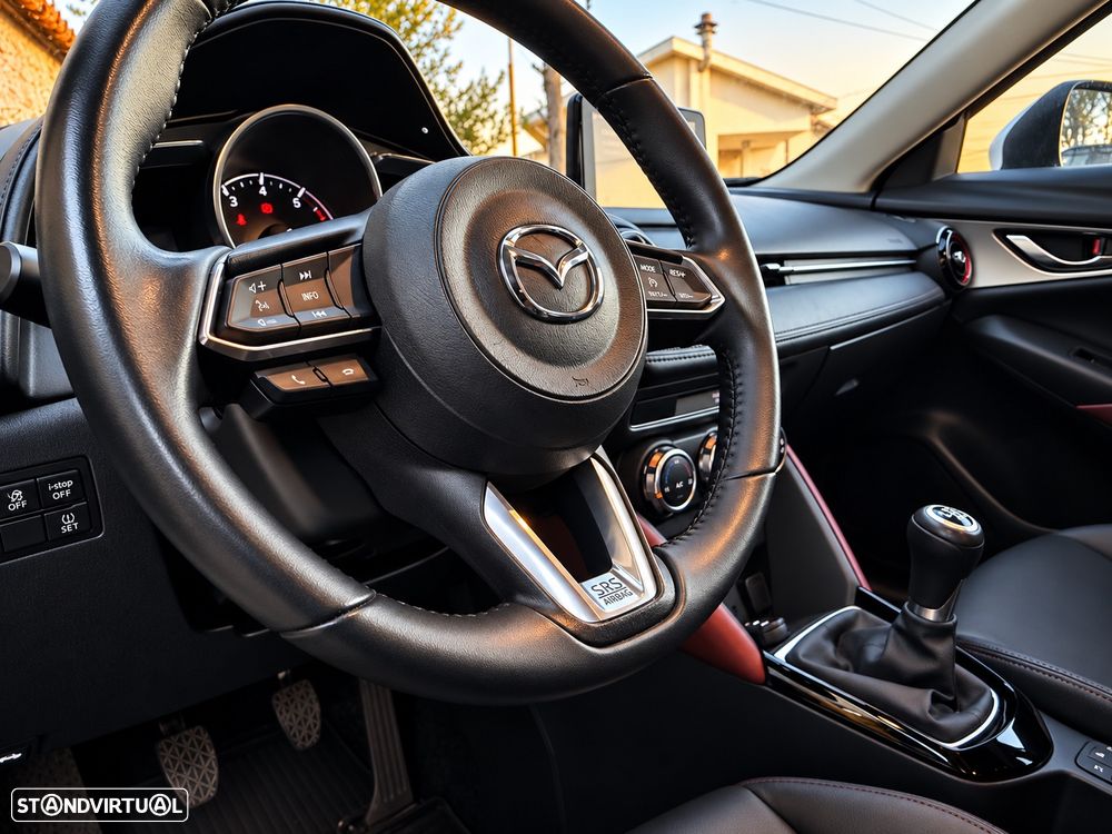 Mazda CX-3 1.5 Sky.Excellence HT Leather White Navi - 5