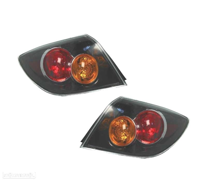 FAROLINS PARA MAZDA 3 HATCHBACK 5P 03-09 AMBAR - 1