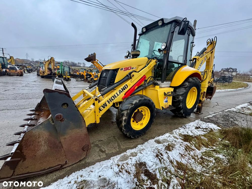 New Holland B90B** KOPARKO ŁADOWARKA NEW HOLLAND B90 B** NEW HOLLAND B100* FINANSOWANIE* LEASING** ZAMIANA** SKUP** - 1