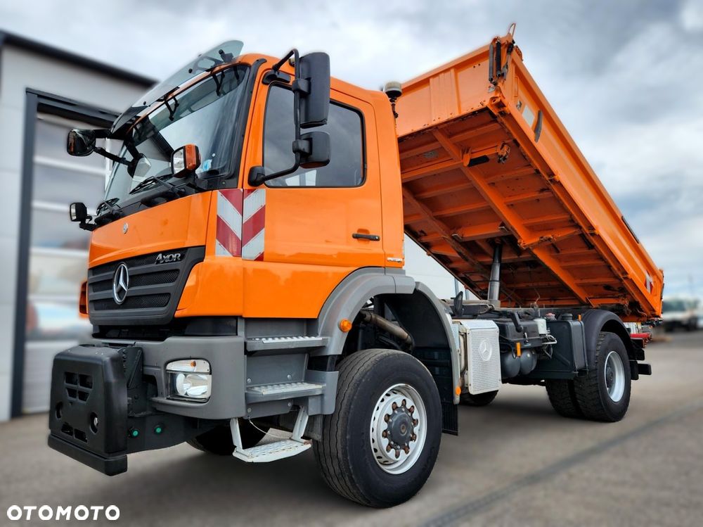 Mercedes-Benz Axor 1829 4x4 | Wywrotka 3-stronna Meiller | 166 tys. km | Euro 5 | Zimowe Utrzymanie Dróg - 3