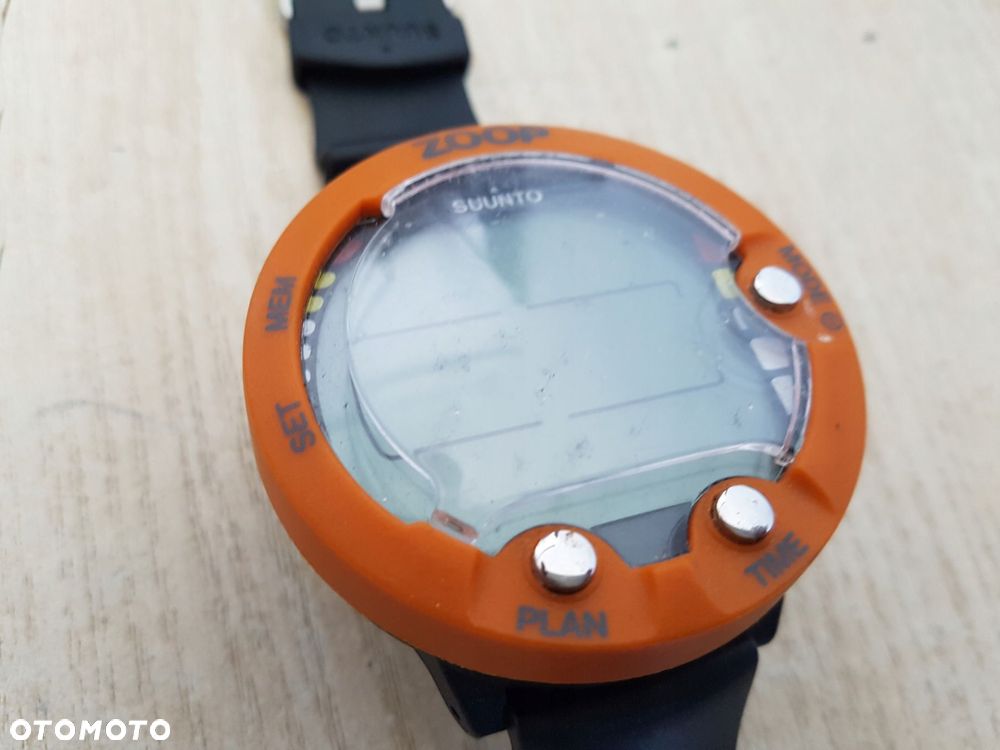 komputer nurkowy zoop suunto pomarańczowy orange uszkodzony - 3