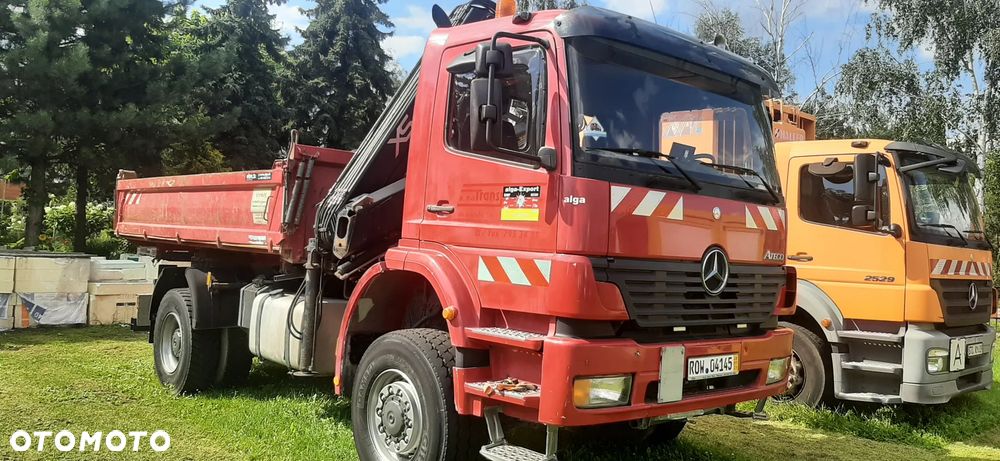 Mercedes-Benz 1828 ATEGO 4X4 KIPPER HDS HIAB - 1