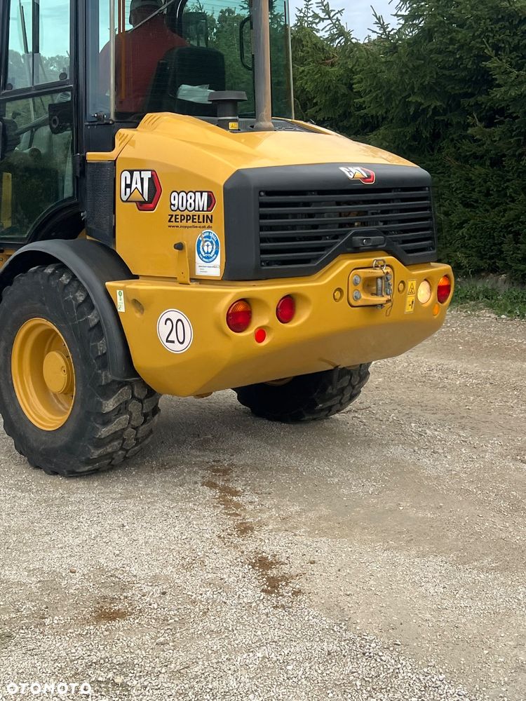 Caterpillar ŁADOWARKA CAT 908M 21r łyżka szczęka widły krokodyl 906 907 H przegubowa łamana Catepillar - 24