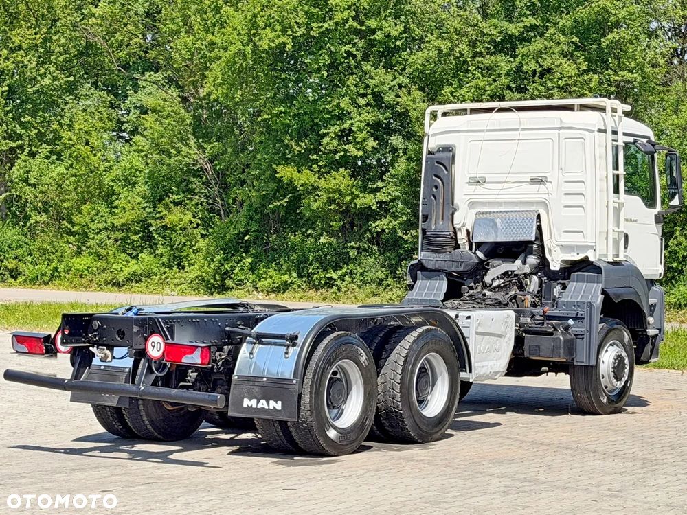 MAN TGS 33.480 * RAMA DO ZABUDOWY 6,70 m * STAN BDB / 6x6 - 4