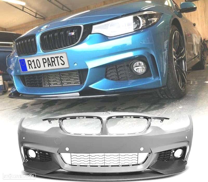 PARA-CHOQUES FRONTAL BMW F32 F33 F36 LOOK M PERFORMANCE PDC - 1