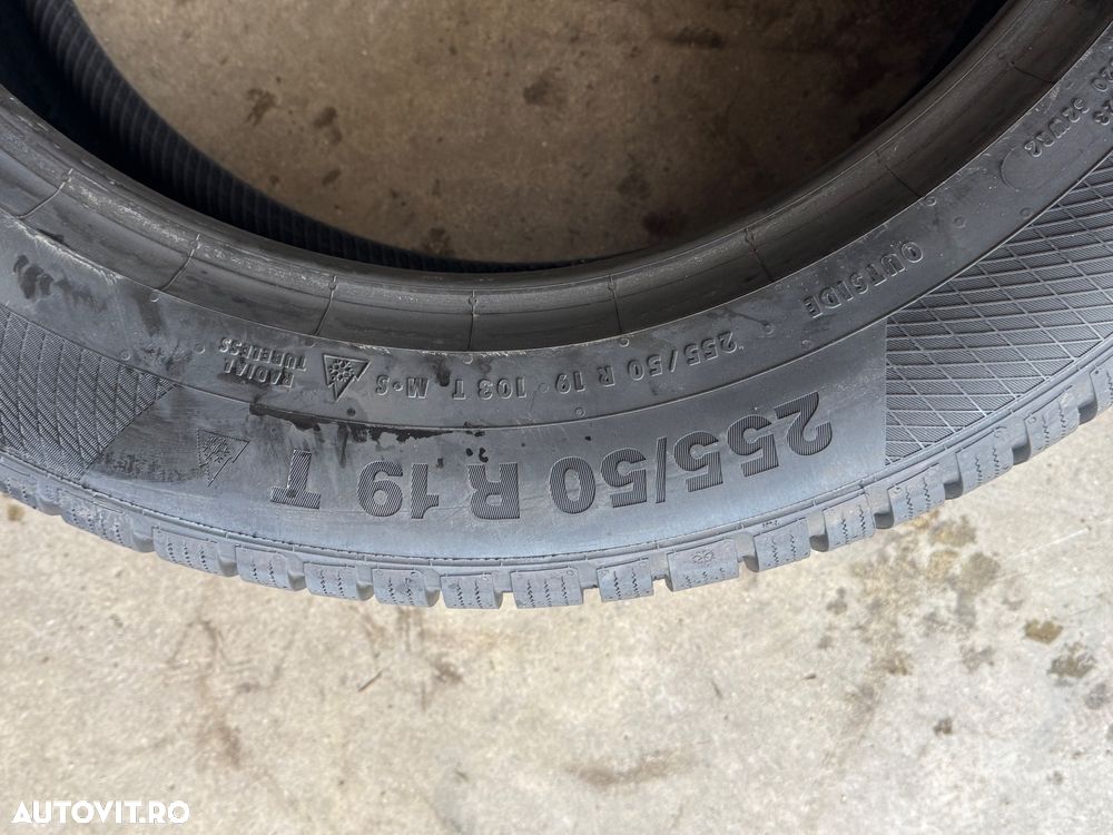 Vând set anvelope 255/50/19-285/45/19 Continental de iarnă noi - 4