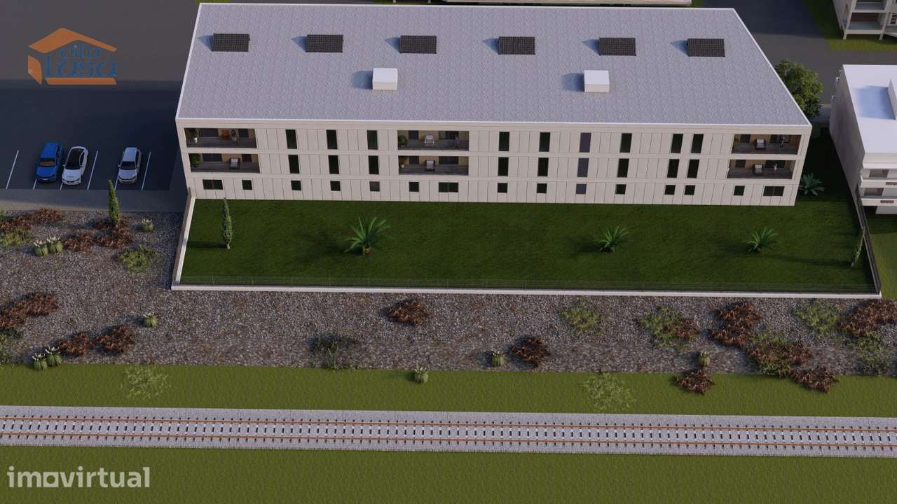 T2 Novo c/ dois lugares garagem e varanda 21,24m2 em Portimão. - Grande imagem: 3/30