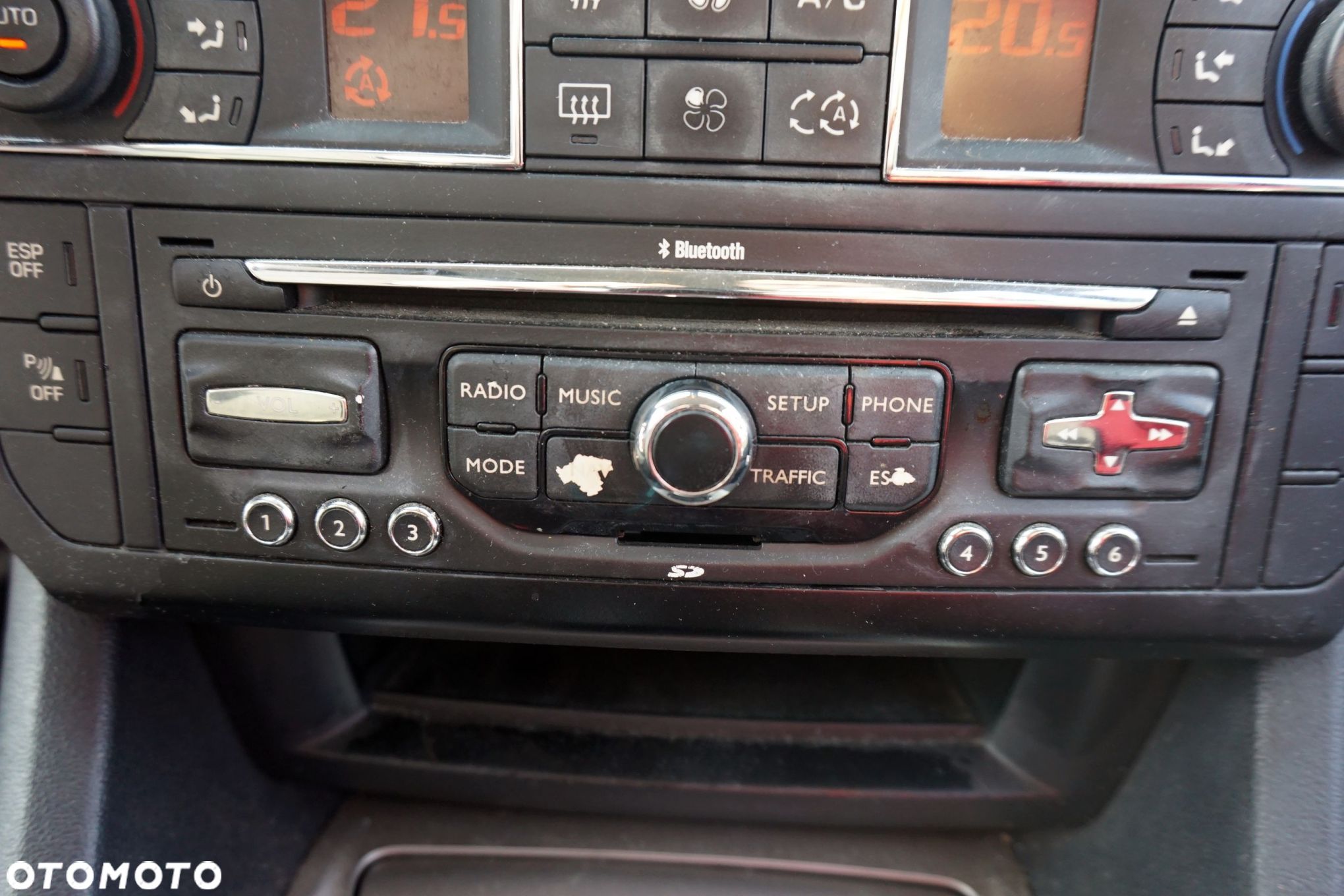 RADIO NAWIGACJA FABRYCZNA C5 III X7 96736746ZD 1617331780 CITROEN 2008-2017 - 1