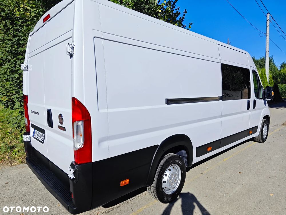 Fiat Maxi DUCATO DOCA Salon PL BEZ ADBLUE 130koni EURO 6, 7os 187tyś km L4H2 VAT 23% PO SERWISIE Cały w Oryginale Klima - 8