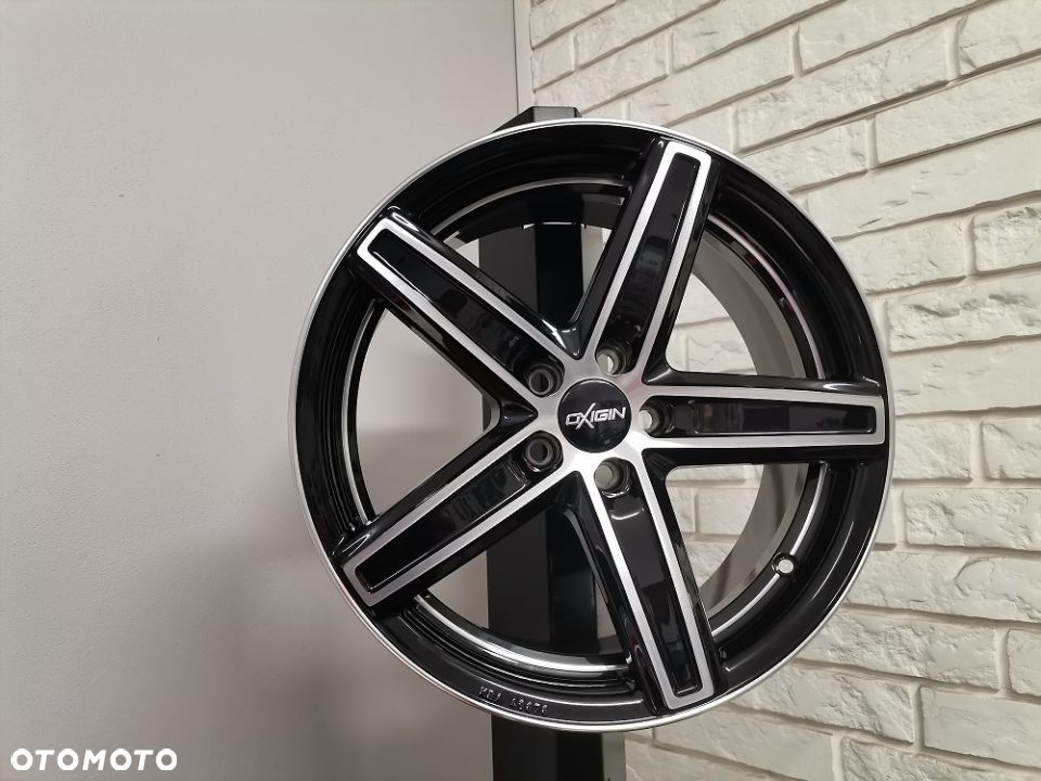 Felgi aluminiowe OXIGIN 18 CONCAVE 5x100r17 et35 AUDI VW SKODA SEAT CZARNY POLER !!! - 4