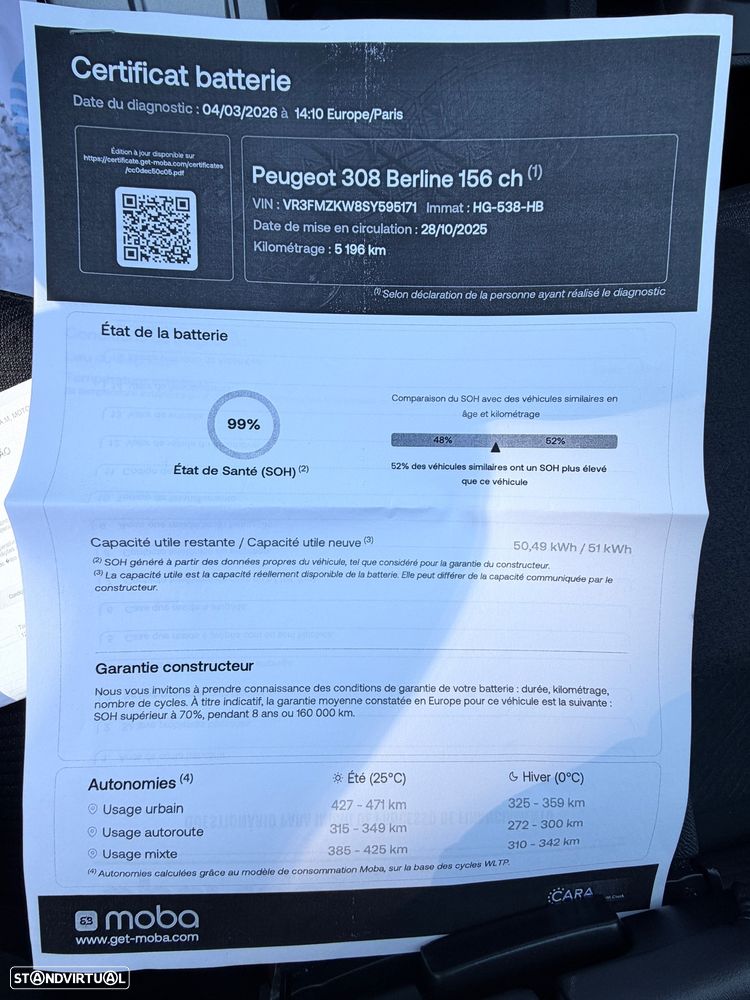 Peugeot e-308 156 Style - 22