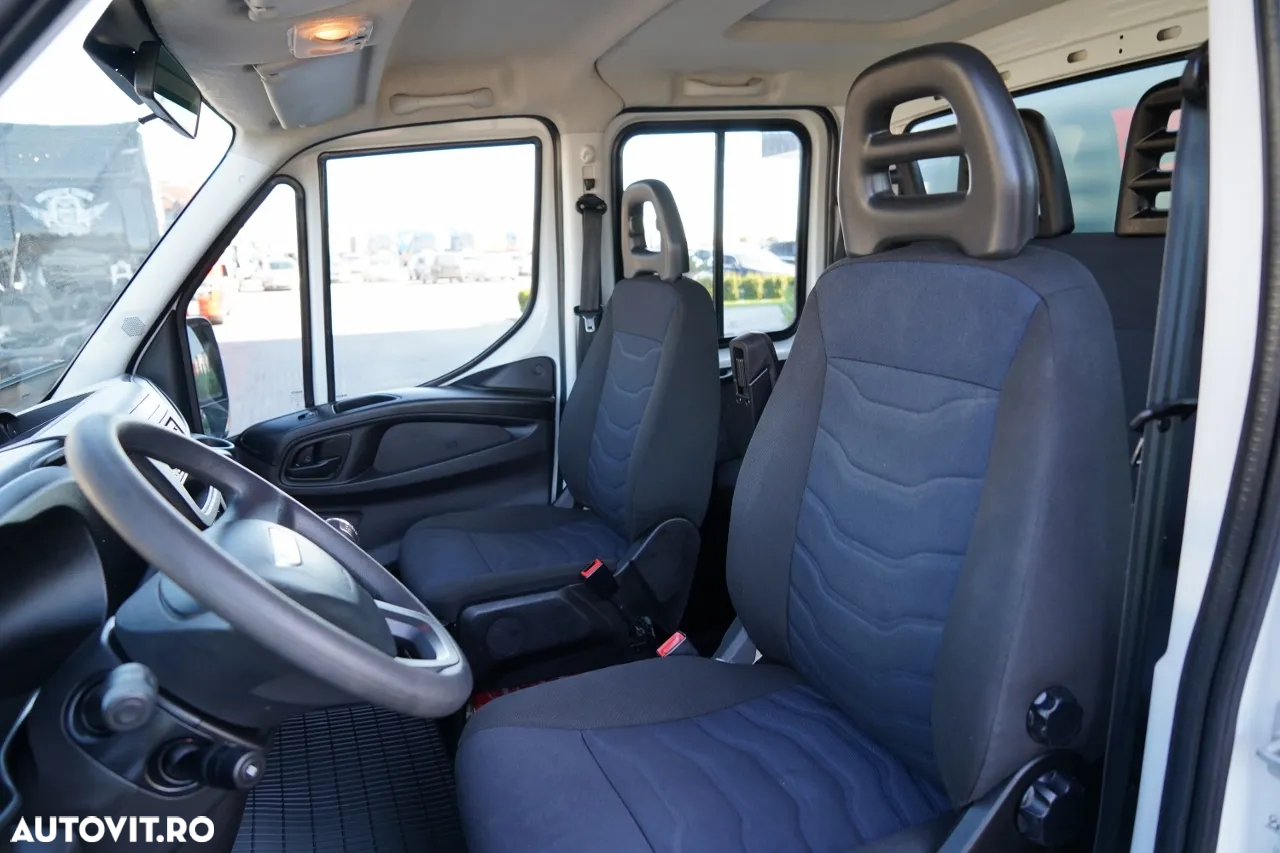 Iveco DAILY 35-140 / CAMION CU OPȚIUNI / BASCULATOR / DUBLU / TRUSA DE SCULE / IMPORTAT / CONTRACT POST-SERVICE - 27