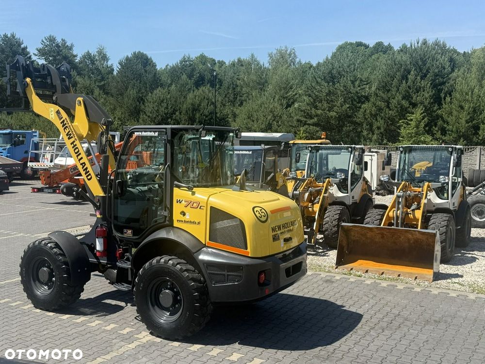 New Holland W70C Compact Widły + Łyżka Jak Nowa 1000 mth Klimatyzacja - 35
