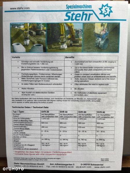 Liebherr SW48-ugniatacz na koparkę 85 i 60 cm. - 6