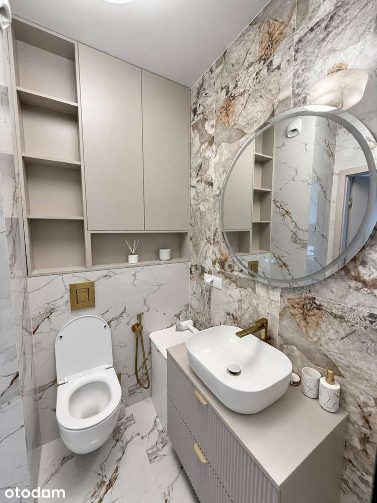 Nowoczesne, 2-pok mieszkanie 42 m² | Pierwszy najem | Modern Mokotów