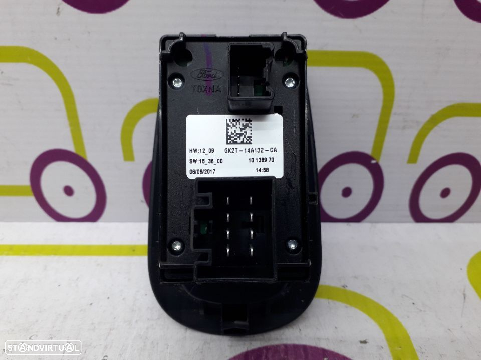 Comando de Vidros Frt / Esq Ford	Transit de 2017 - Ref : GK2T14A132CA - NO320083 - 3