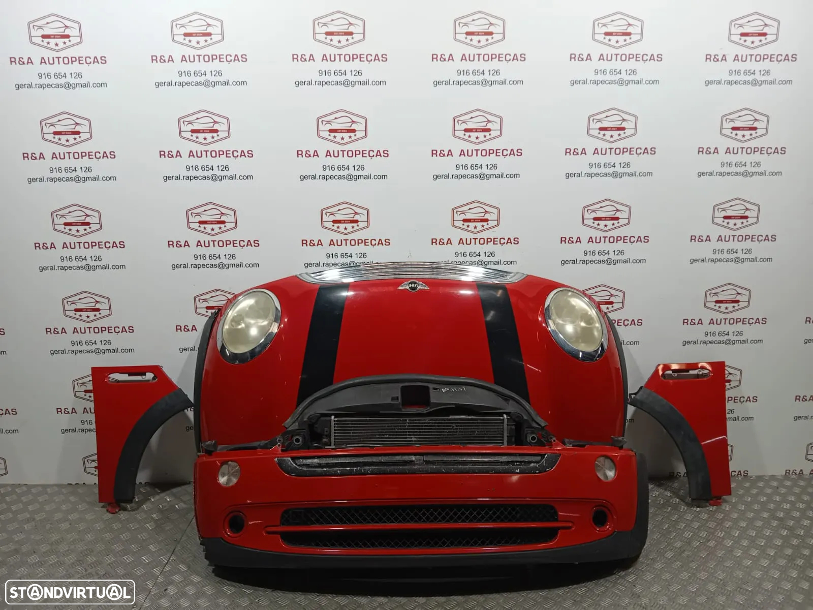 Frente Completa Mini Cooper One R50 R52 R53 Facelift LCi - 3