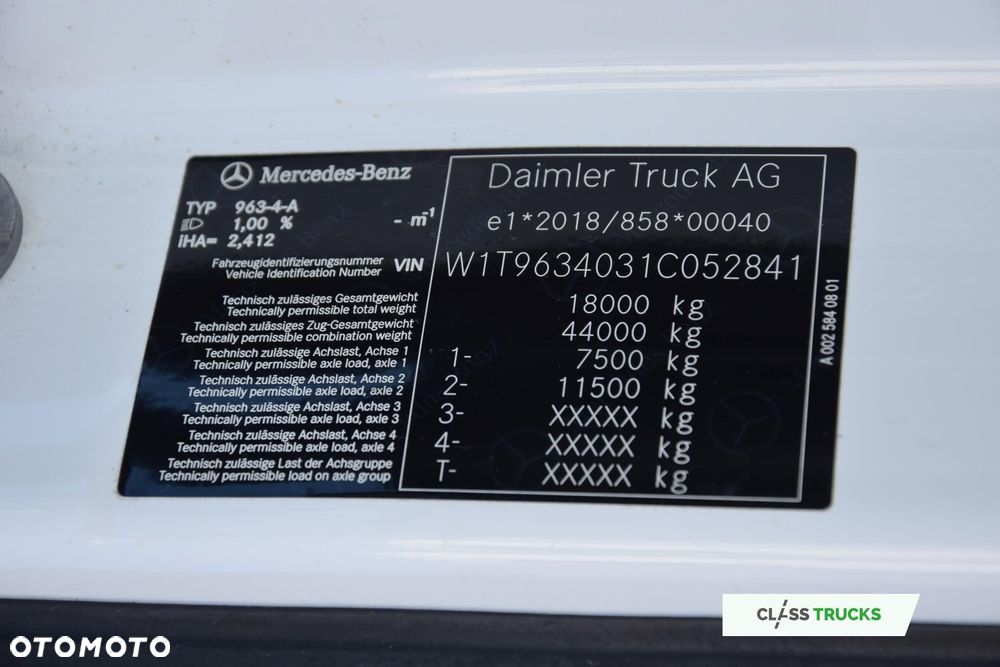 Mercedes-Benz Actros 5 1845 BigSpace LED lights - 17