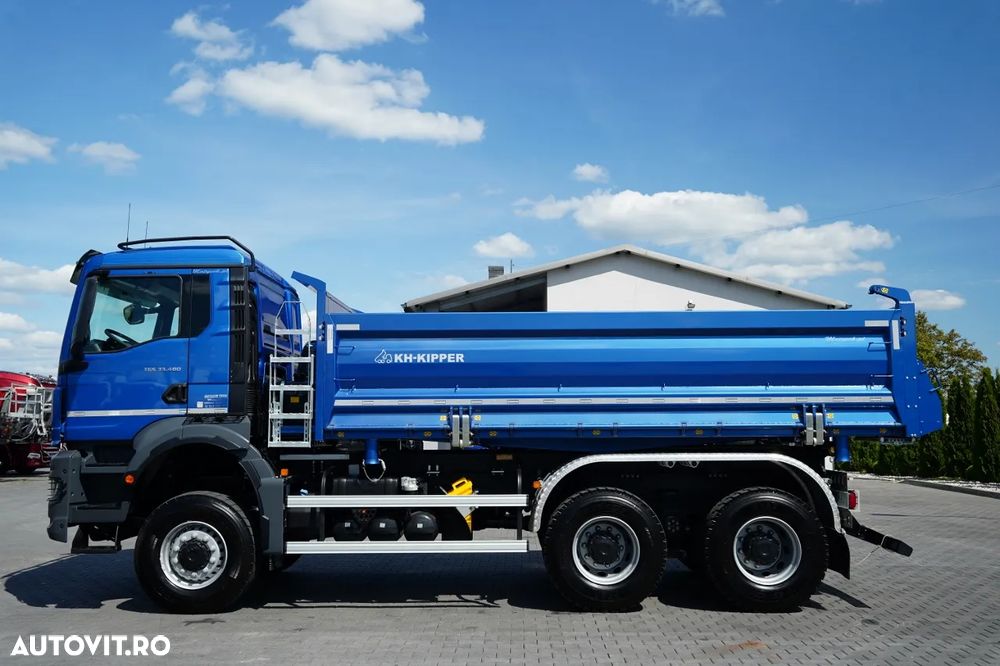 MAN TGS 33.480 / 6X6 / BASCULATOR 3 LATE / KH KIPPER / HYDROBRAD / AUTOMAT / EURO 6 - 14