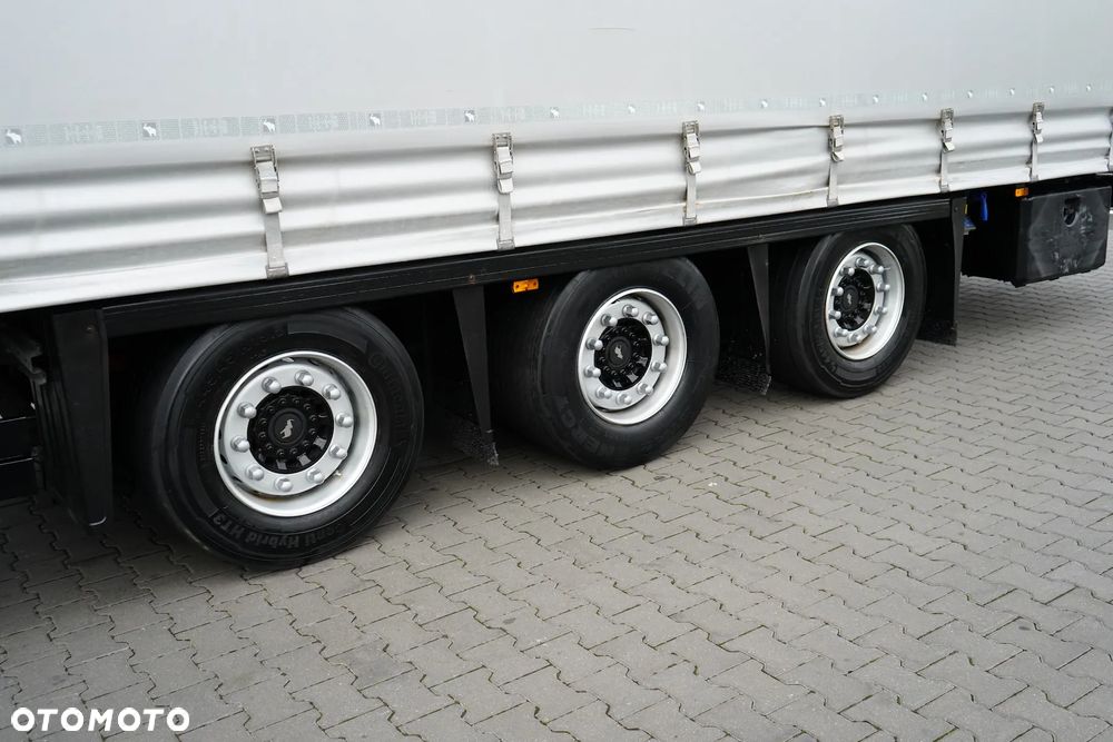 Schmitz Cargobull / FIRANKA / MEGA / MULTI LOCK / XL / OŚ PODNOSZONA - 8