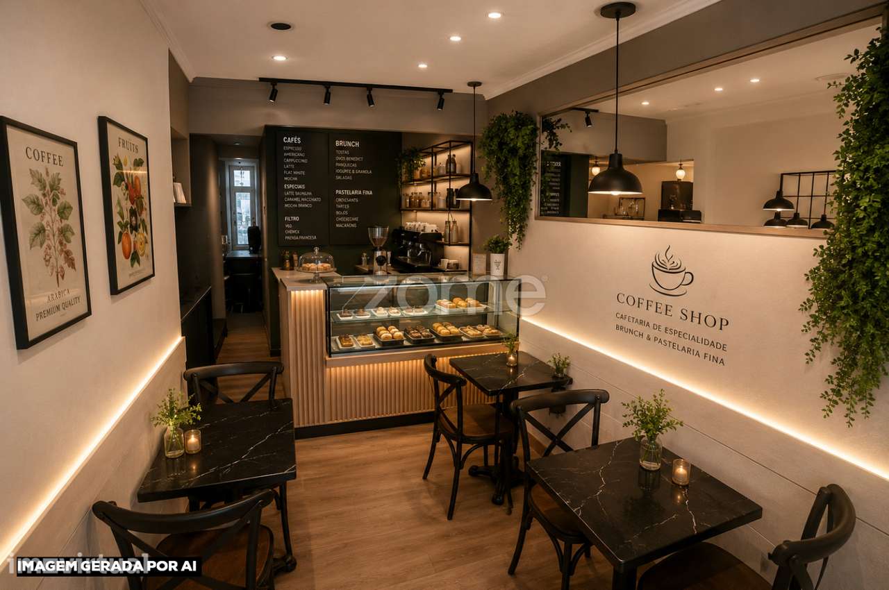 Trespasse de Café Equipado com Saída de Fumos no Campo Pequeno - Grande imagem: 4/16