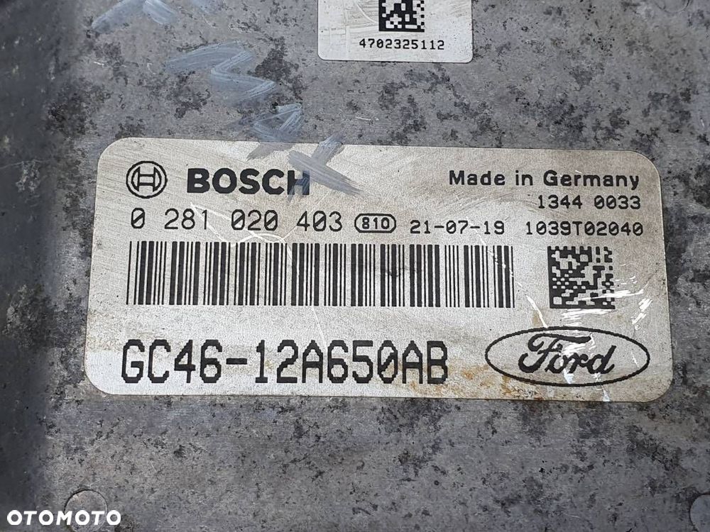 KOMPUTER STEROWNIK SILNIKA FORD F-MAX 500 EURO 6 0281020403 GC46-12A650AB - 2
