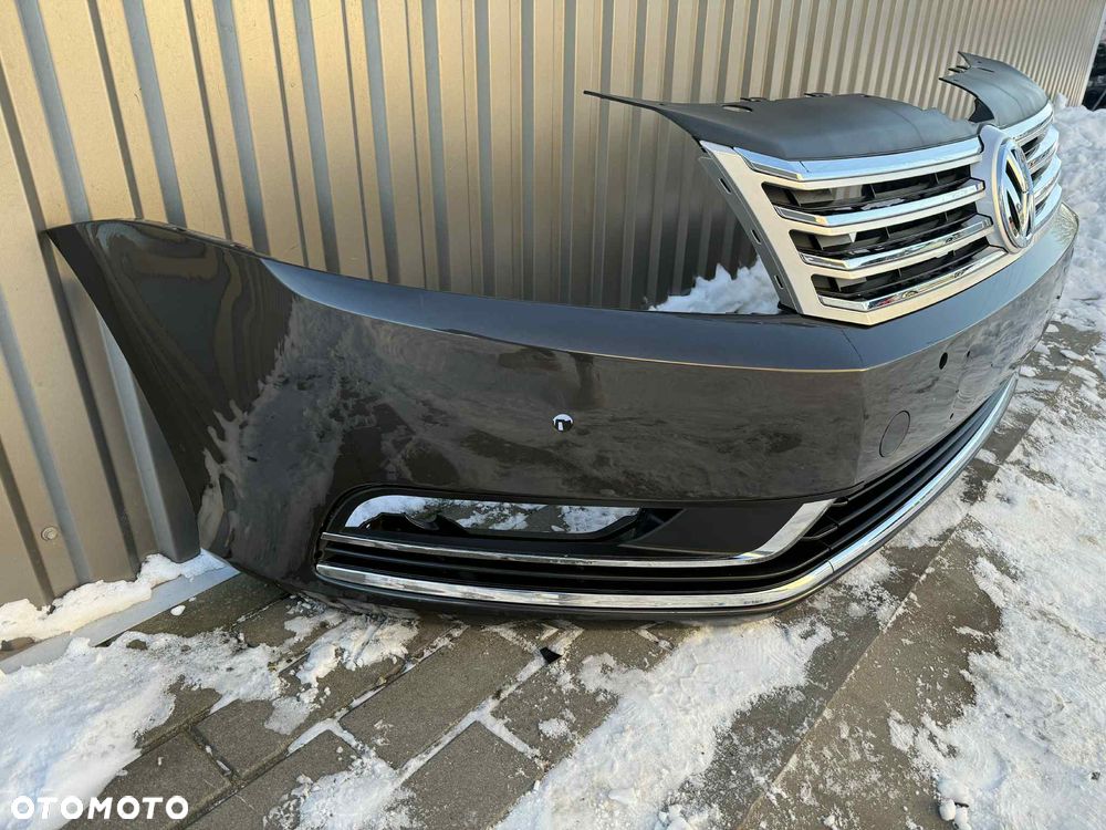 Vw Passat B7 Zderzak Przód Przedni PDC. 10-14 LK7X - 2