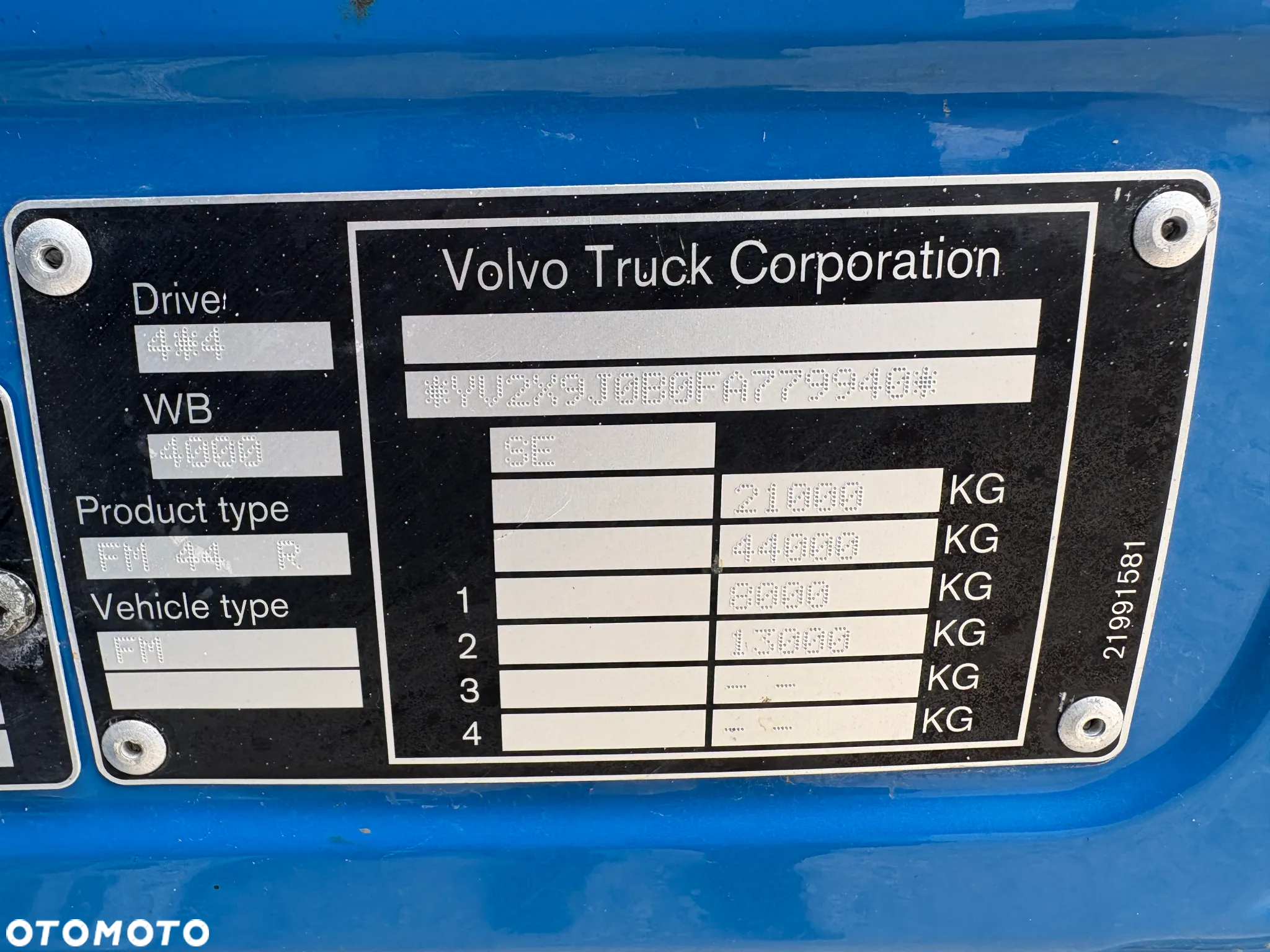 Volvo FMX 330 / 4x4 / 31tyś km / EURO 6 / - 29