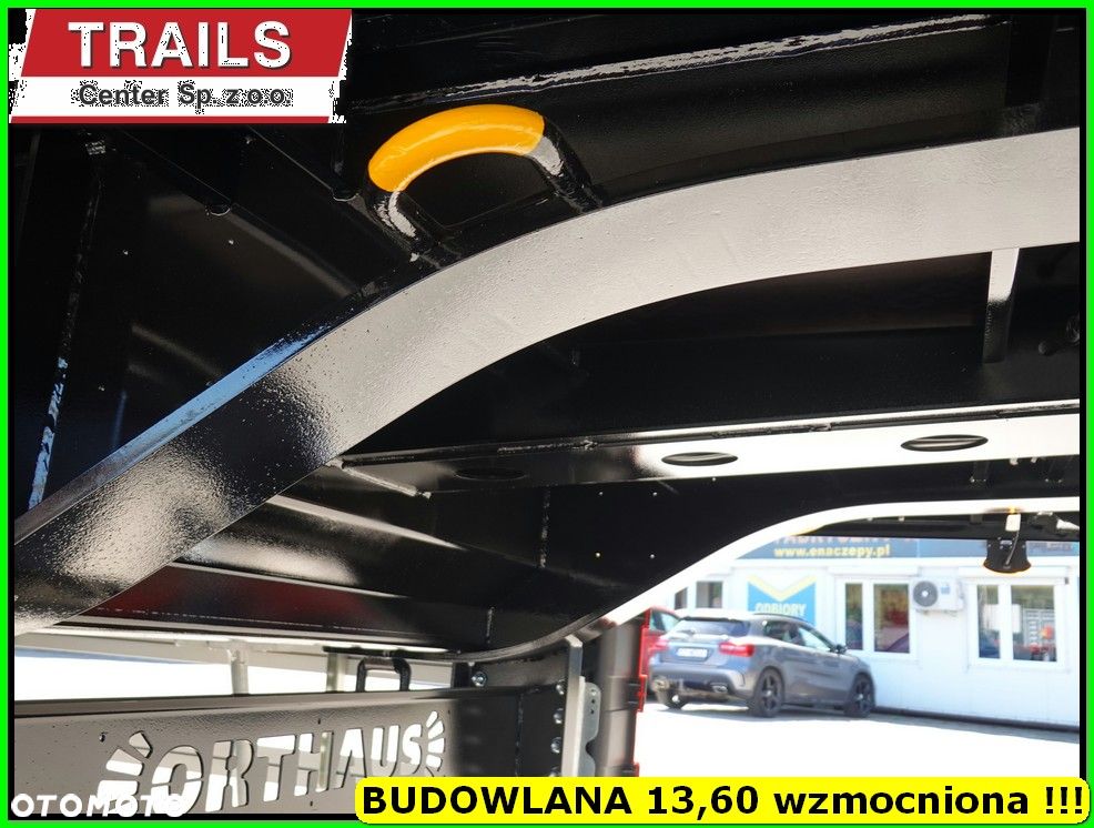 Orthaus Pokład 13,60 m, MOCNA KRATOWNICA, burty aluminiowe !!! - 36