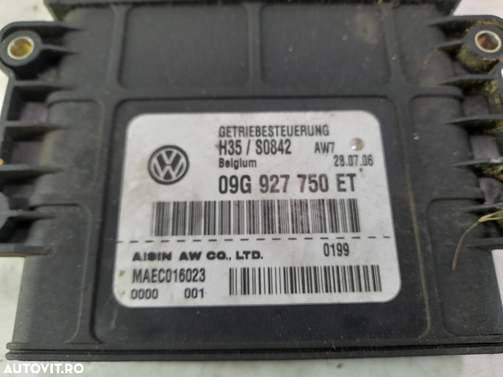 Modul cutie automata 09G927750 Volkswagen VW Golf 5 [2003 - 2009] 1.6 - 3