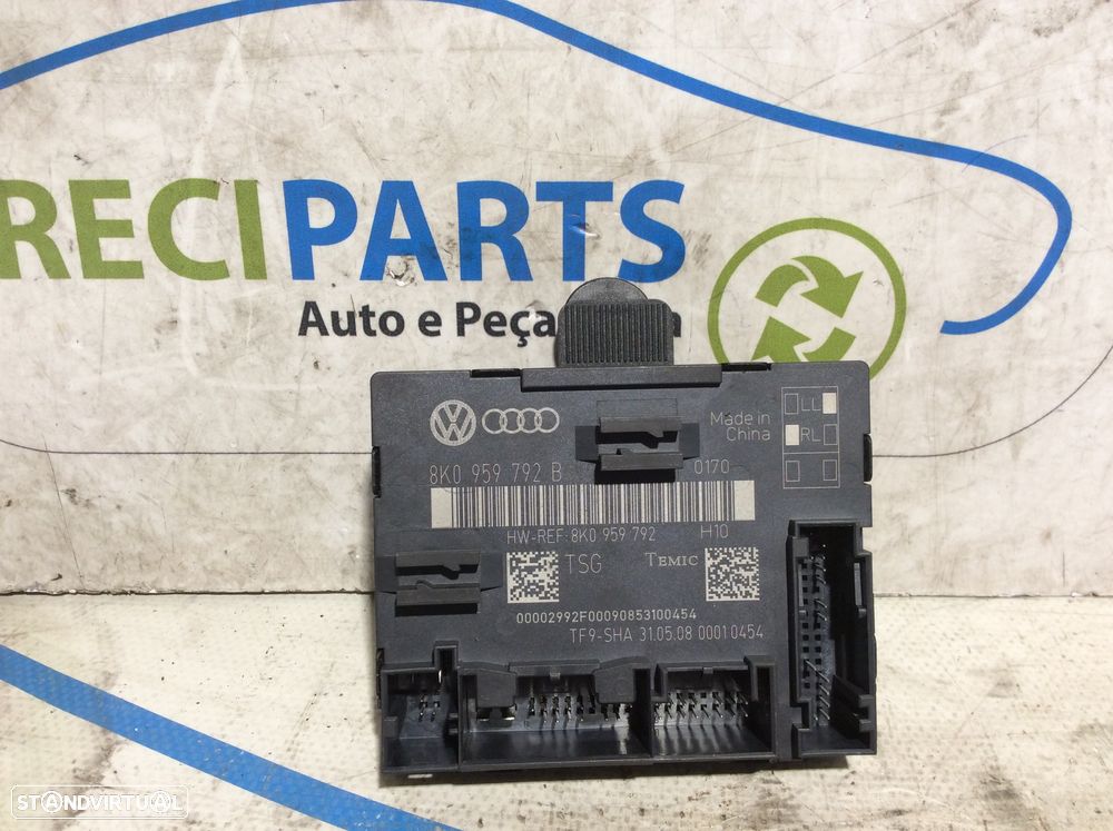 Módulo da porta frente direita Audi A4 B8 Ref. 8K0959792B - 1