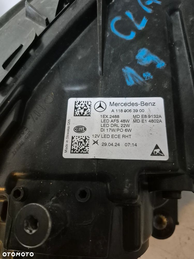Mercedes CLA A118 lampa  A1189063900 - 7