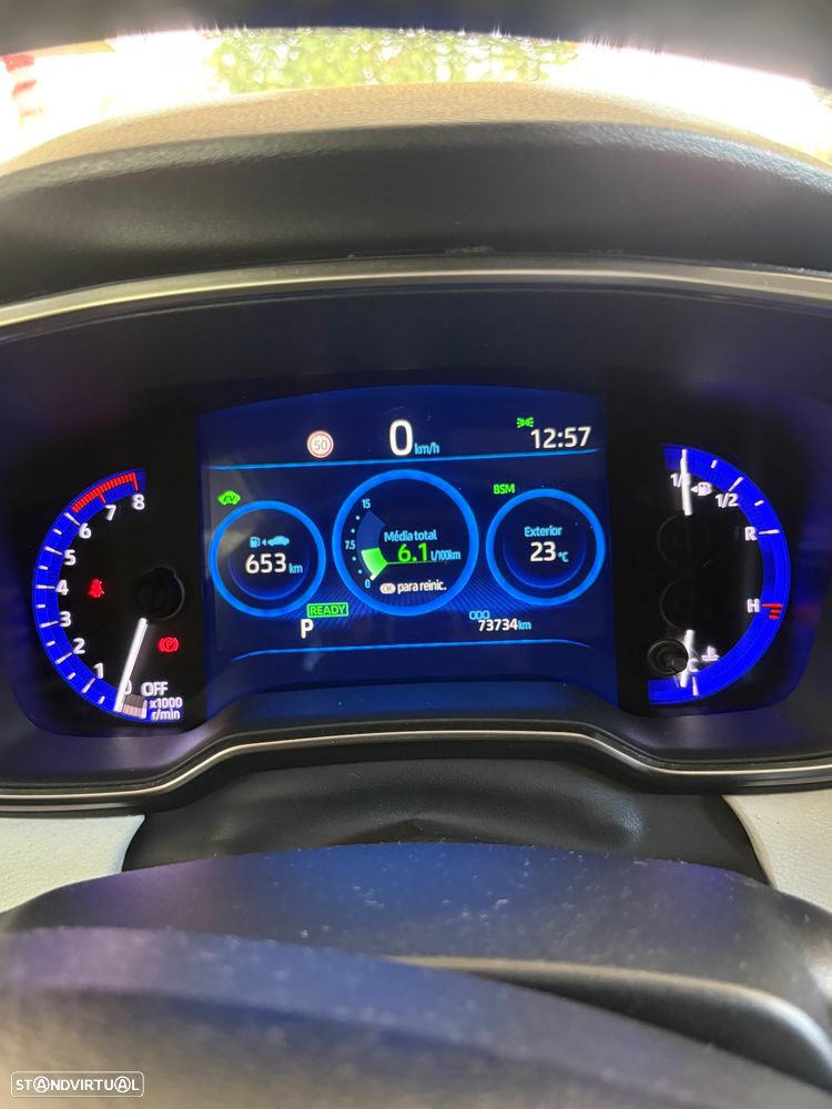 Toyota Corolla Touring Sports 2.0 Hybrid Luxury White - 9