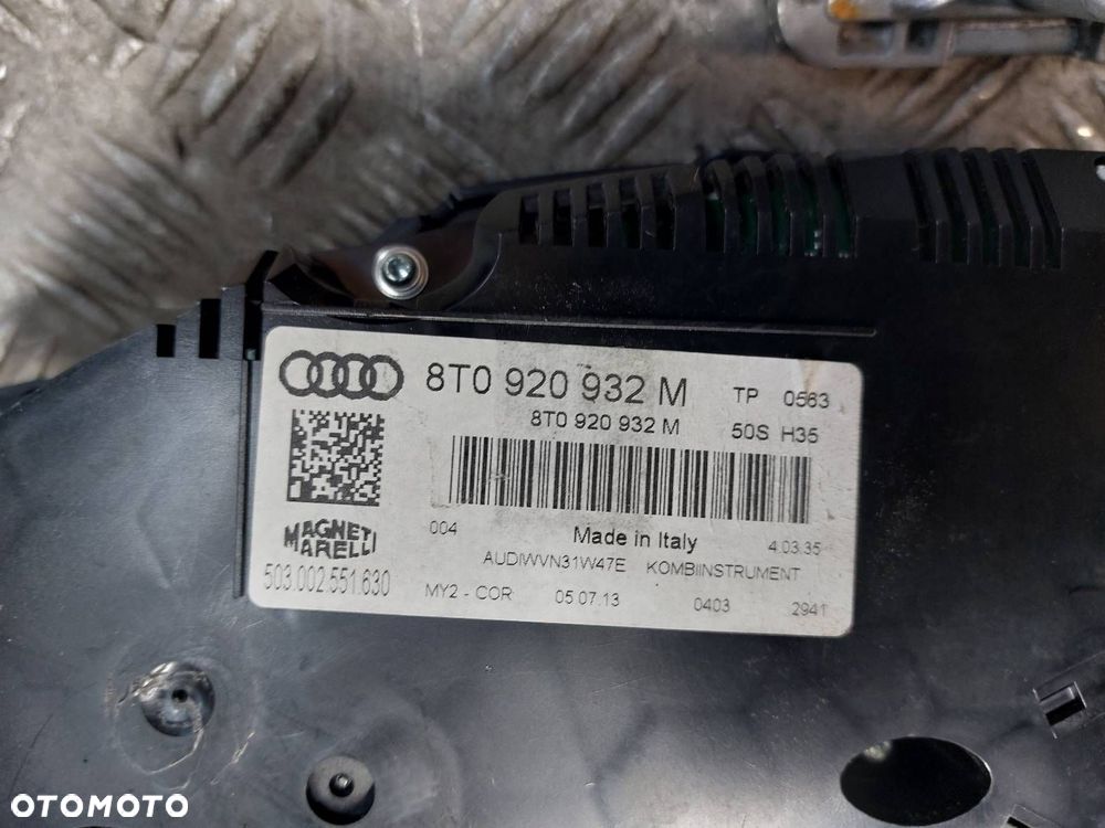 ZESTAW STARTOWY AUDI A5 8T 8K0906264A 8R0907468M 8K0905852E 8T0920932M - 10