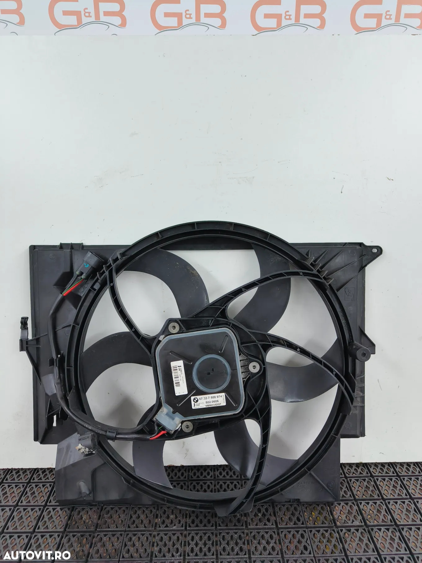 Electroventilator BMW X1 E84 7588974 - 2