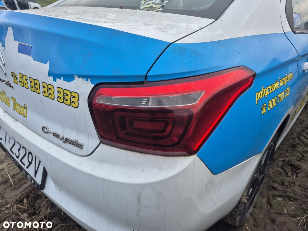 Lampa tył tylna prawa lewa citroen c-elysee II lift - 2