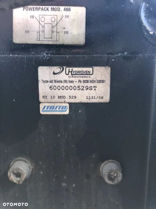Pompa wywrotu hydrauliczno-elektryczna 24v - 4