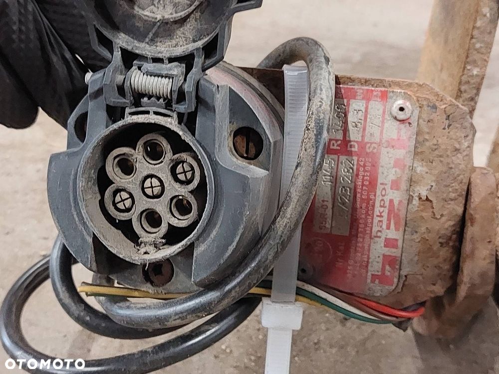 HAK HOLOWNICZY + TABLICZKA + WIĄZKA FORD FOCUS MK1 HB 5D ID: 238894 - 3