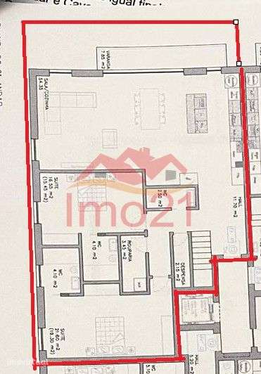 T2 Duplex com Terraço novo em Esgueira - Grande imagem: 4/25