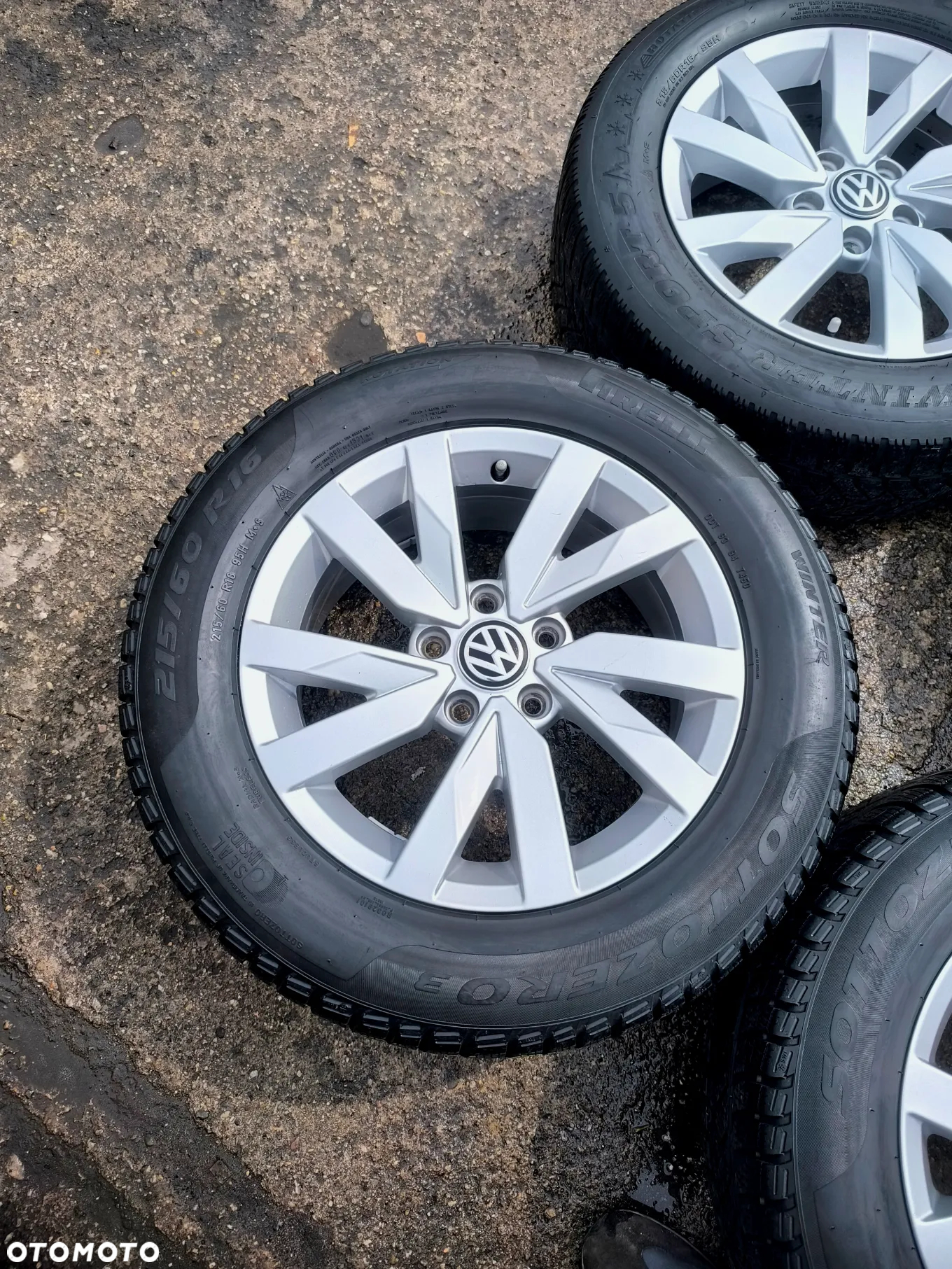 5x112 Alufelgi Felgi Aluminiowe 16 Koła Zimowe Zima VW PASSAT B8 3G0 SHARAN II 2 TROC THE BEETLE SKODA YETI SUPERB III 3 SEAT ALHAMBRA II 2 AUDI A6 C6 Q2 Legnica ALU-RAD 215/60 5mm - 8