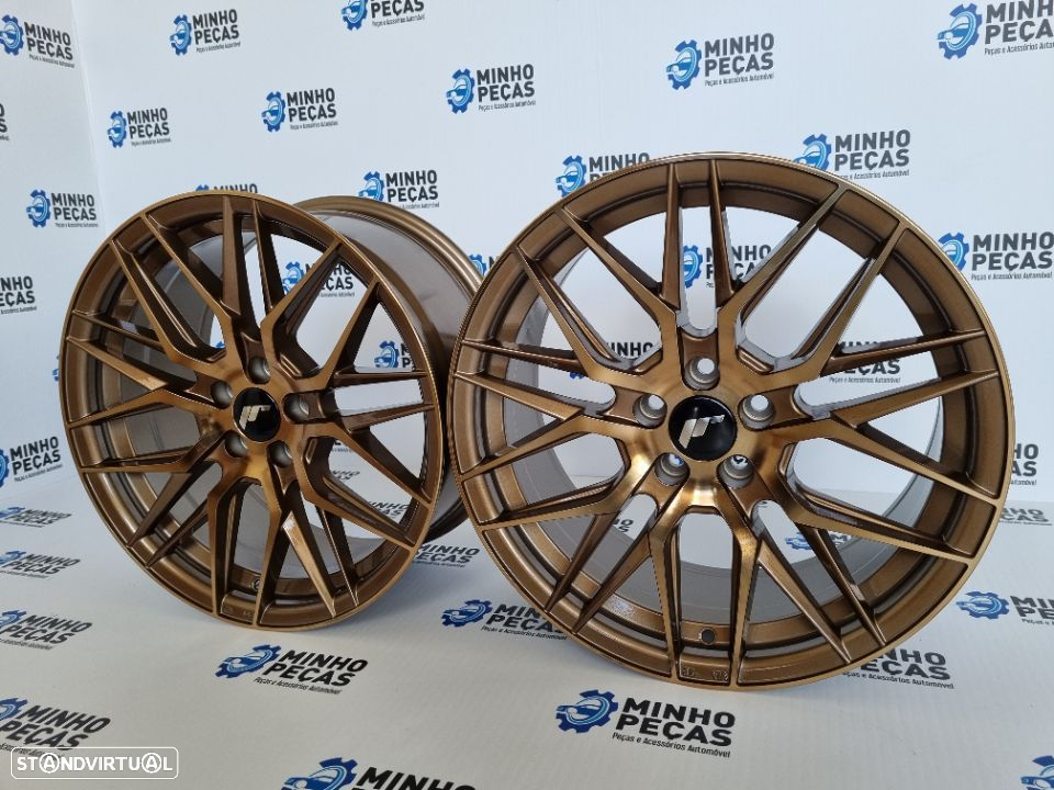 Jantes Japan Racing (JR28) em 17 Bronze (5x100) - 3