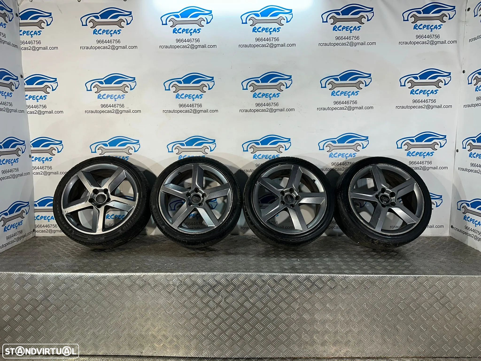 .Conjunto Jantes 18 Originais Seat Exeo ST 8J ET42 5x112 3R0601025B - 1