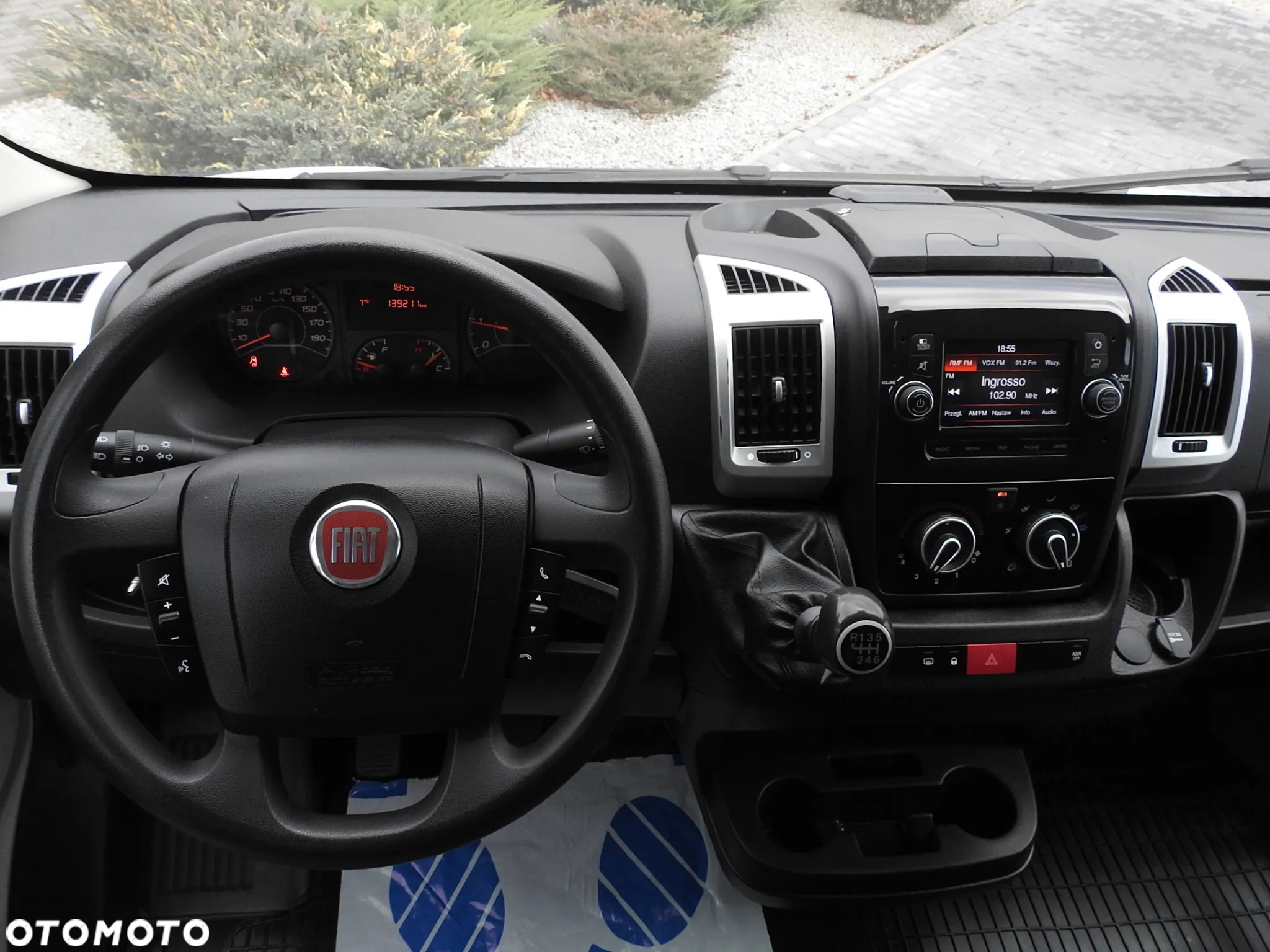 Fiat DUCATO PLANDEKA 10 PALET KLIMATYZACJA PNEUMATYKA 160KM [ T63576 ] - 29