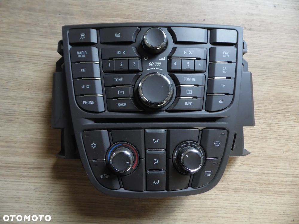 Panel Radia klimatyzacji Opel Meriva B 13346042 brąz - 1