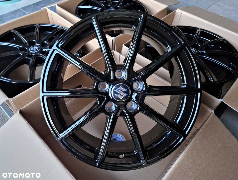Alufelgi 18 5x114,3 SUZUKI Swace SX4 S-Cross Grand Vitara Hybrid Swift Sport Czarne ! 771#