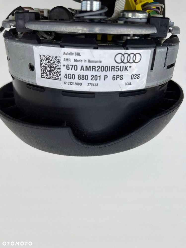 AUDI A6 C7 PODUSZKA AIRBAG KIEROWCY ORYGINAŁ 4G0880201P - 8