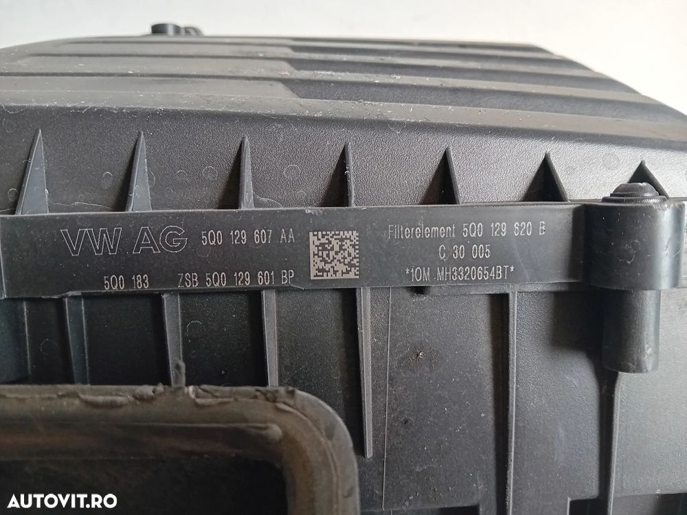 Carcasa Filtru Aer Vw Passat B8 Seat Skoda Audi 2.0 Tdi Euro 6 Motor DFG Cod 5Q0129607AA - 8