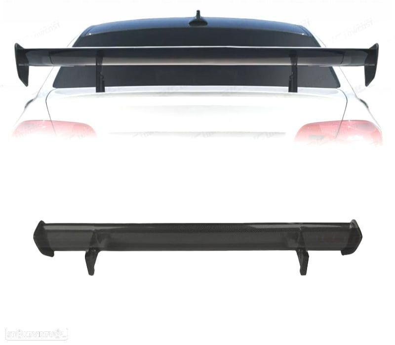 AILERON SPOILER MERCEDES C W202 93-00 LOOK GTS PRETO BRILHANTE - 6