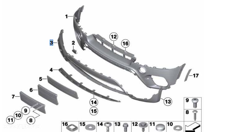 Części BMW X5 E70 LCI 2008-2013 nowe, nieużywane - 29