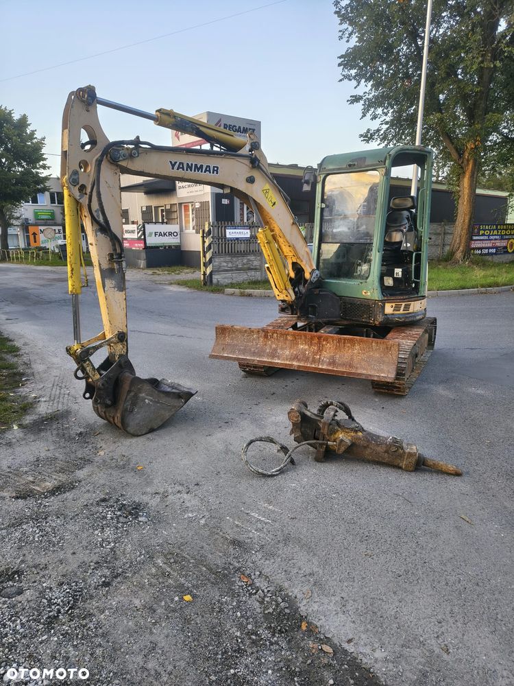 Yanmar VIO 50-U KUBOTA U55 U45 VOLVO EC 50 CAT 305 TAKEUCHI 5 TON MŁOTEK SKARPÓWKA TANIA MASZYNA 100% SPRAWNA - 15